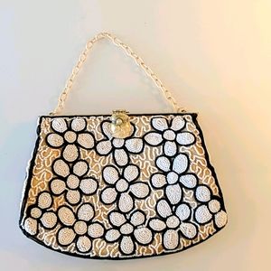 Vintage Mid Century Beaded Purse